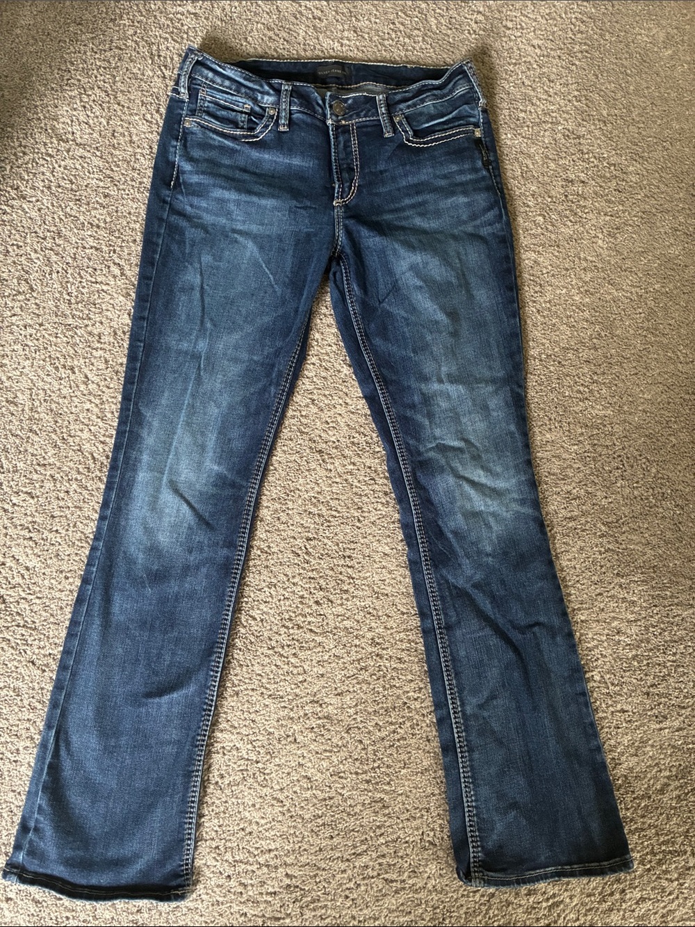 Silver Jeans Suki Slim
Boot Women's Blue  Jeans